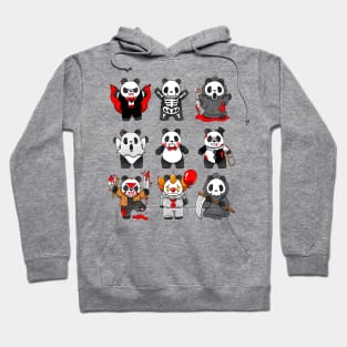 Horror panda Hoodie